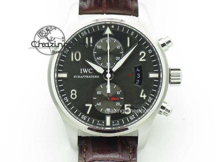 MIROTIME 0513 MARK XVIII Le Petit Prince IW327004 SS FKF 1:1 Best Edition Blue Dial On Brown Leather Strap Trendsetting 7117